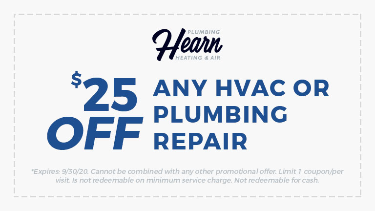 $25 Off HVAC or Plumbing Repair