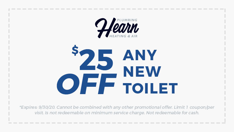 $25 Off New Toilet