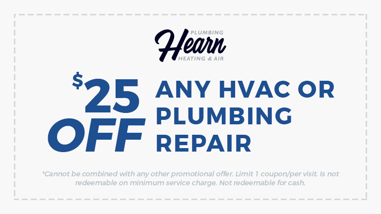 $25 off HVAC or Plumbing Repair