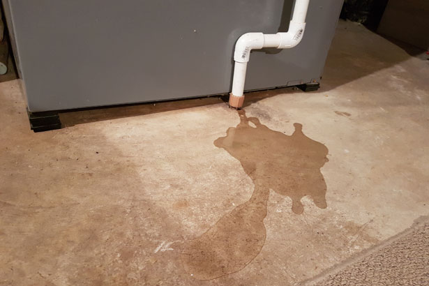 furnace leaking is water